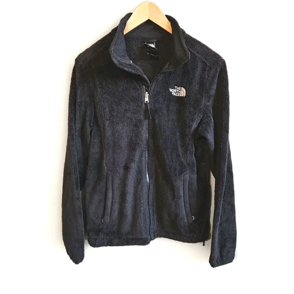 the north face Sweater jacket womens small Black Full Zip